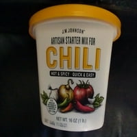 Serendipity Foods Johnson Hot & Spicy Chili, 1. lb