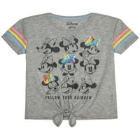 Disney Minnie Mouse Rainbow Tie prednja grafička majica