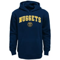 Juniorski tim Denver Nuggets mornarice pulover s natpisomHoodie