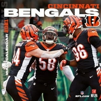 Zidni kalendar tima Cincinnati Bengals