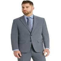 Chaps muški solidan klasični fit prilagođeni odijelo zasebna jakna