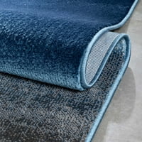 Dobro tkani Barclay Yaren Modern Abstract Blue 7'10 9'10 Područje prostirke
