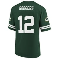 Muška NFL Pro linija Fanatics Brand Aaron Rodgers Green Green Bay Packers Jersey