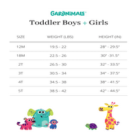 Ganimals Baby and Toddler Boy tkani kratki, veličine 12m-5T