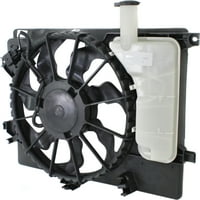 Zamjenski montaža ventilatora za hlađenje kompatibilno s Kia Forte 2013- Hyundai Elantra Gt A C kondenzator