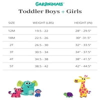 Ganimals Baby and Toddler Girls 'Tank Top Multixack, 6-pack, veličine 12m-5T