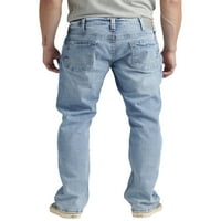 Silver Jeans Co. Muški Allan Classic FIT traperice s ravnim nogama, veličine struka 30-42