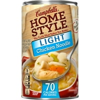 Campbell's Homestyle Light Chicken Rezanka juha, 18. Oz