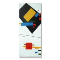 Stupell Industries suprametizam Sažetak Kazimir Malevich Classic Slikarstvo galerija zamotana platna za tisak zidne