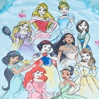 Disney Princess Girls Doll & Me Flutter Slauve Nightgowgon, Veličine 4-8