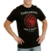 Muška Targaryen Fire i Blood Graphic Tee