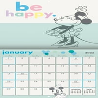 Trendovi International Disney Minnie Mouse Mini Wall Calendar & Pushpins