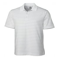 Cutter & Buck Drytec Franklin Striped Performance Golf Polo