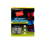 Hanes Boys Donje rublje, + Bonus Tagless X -Temp Performance Stretch Stretch Boxer Smarts Senis S - XL