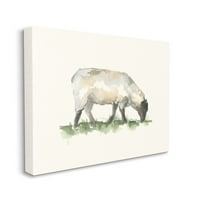 ; Ovce koje pasu na travnatom polju, crtež domaćih životinja, dizajn Ethana Harpera, 16 20