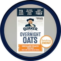 Quaker Overnight Oats Orchard Peach Pecan Perfection, 2. OZ