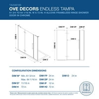 OVE DECORS TAMPA 64- in. W in.
