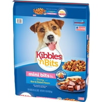 Kibbles 'n Bits Male pasmine Mini komadiće slana govedina i pileća aromi za pse, 31 kilogram