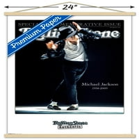 Magazin Rolling Stone - zidni plakat Michael Jackson s drvenim magnetskim okvirom, 22.375 34