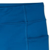 Atletic Works Girls Bike Shorts, 2-Pack, veličine 4- & Plus