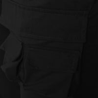 Američki ubod muški rastezljivi najlon najlon tanki multi džepni teretni hlače, veličine S-2XL