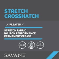 Pleade Stretch Crosshatch haljina hlača