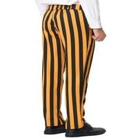 Jedinstvene ponude muške prugaste hlače Skinny fit boja blokade u boji hlače
