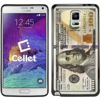 Cellet TPU ProGuard Slučaj s novim $ Bill Samsung Galaxy Note 4