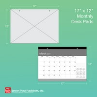 Kuća Turwowsky Perfect Day Monthly stol kalendar
