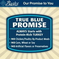 Blue Buffalo Basics Ograničena prehrana sa sastojcima, prirodna hrana bez mokrih psa bez žitarica, Turska 12,5-oz