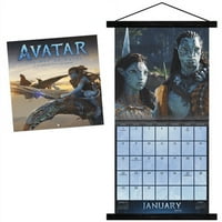 Trendovi International Disney Avatar: Put kalendara kalendara vodenog zida i magnetski okvir