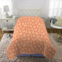 Izgubljene Kitties Kids Comforter, Twin Full, reverzibilni, plavi i narančasti