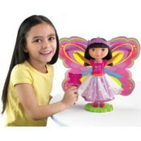 Dora Explorer Fisher- Magic Fairy Dora Fashion Doll Playset, uključena