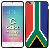 Cellet TPU proguard slučaj s zastavom Južne Afrike za iPhone plus 6s Plus