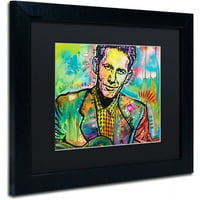 Zaštitni znak likovna umjetnost Chet Atkins Canvas Art by Dean Russo, Black Matte, Crni okvir