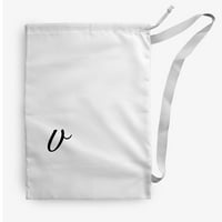 Moderna monogramska vrećica za pranje rublja u obliku slova A