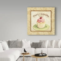 Zaštitni znak likovna umjetnost 'Sweet Cupcakes II' platno umjetnost Lise revizije