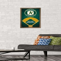 Oakland Athletics - Poster zida logotipa, 14.725 22.375