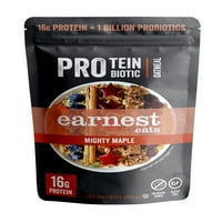 Earnest jede protein probiotičke zobene pahuljice, moćni javor, oz