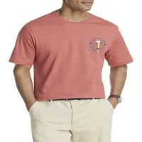 Muška grafička majica s kratkim rukavima sa slanom vodom