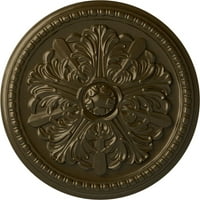 Stropni medaljon od 9 81 2, ručno oslikani mesing