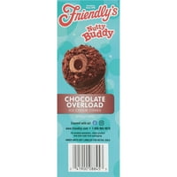Friendly's Nutty Buddy Chocolate preopterećenje sladoleda - pakiranje