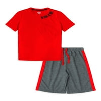 Pidžama Set Majica kratkih rukava i kratkih hlača za dječake od 2 komada veličine 4 i haskija