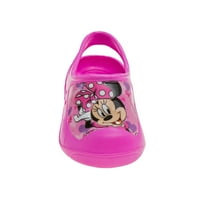 Disney Minie Mouse Girls začepljuje zatvoreni nožni prst sa sandalama stražnjeg remena