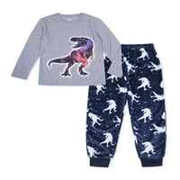 2-dijelni dječački Set za pidžamu, veličine 4 - i haskija
