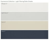 Zbirka prilagođenih izraza, bežična svjetla za filtriranje valjka, plava, 1 4 Širina 72 Duljina