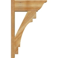 Ekena Millwork 8 W 20 d 32 h merced grubo piše tradicionalni izgled, zapadni crveni cedar